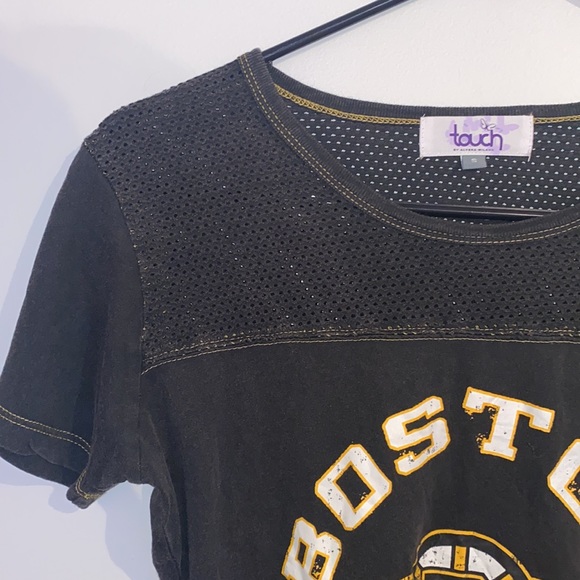 NWT Touch By Alyssa Milano Boston Bruins Short Sleeve S - Picture 2 of 8